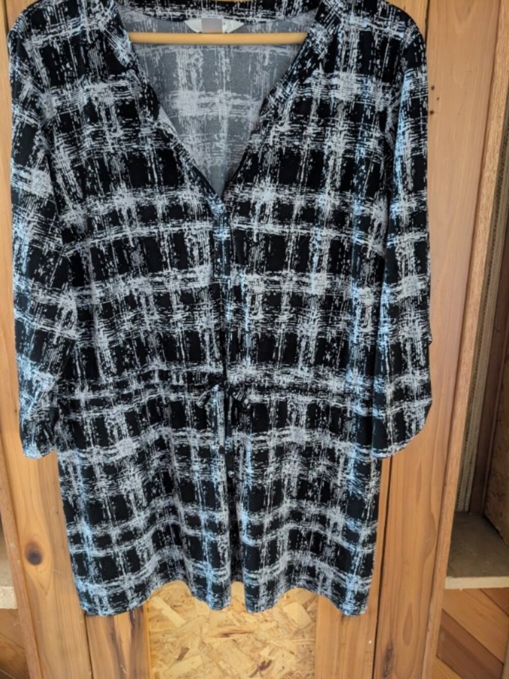 cj banks draw string blouse